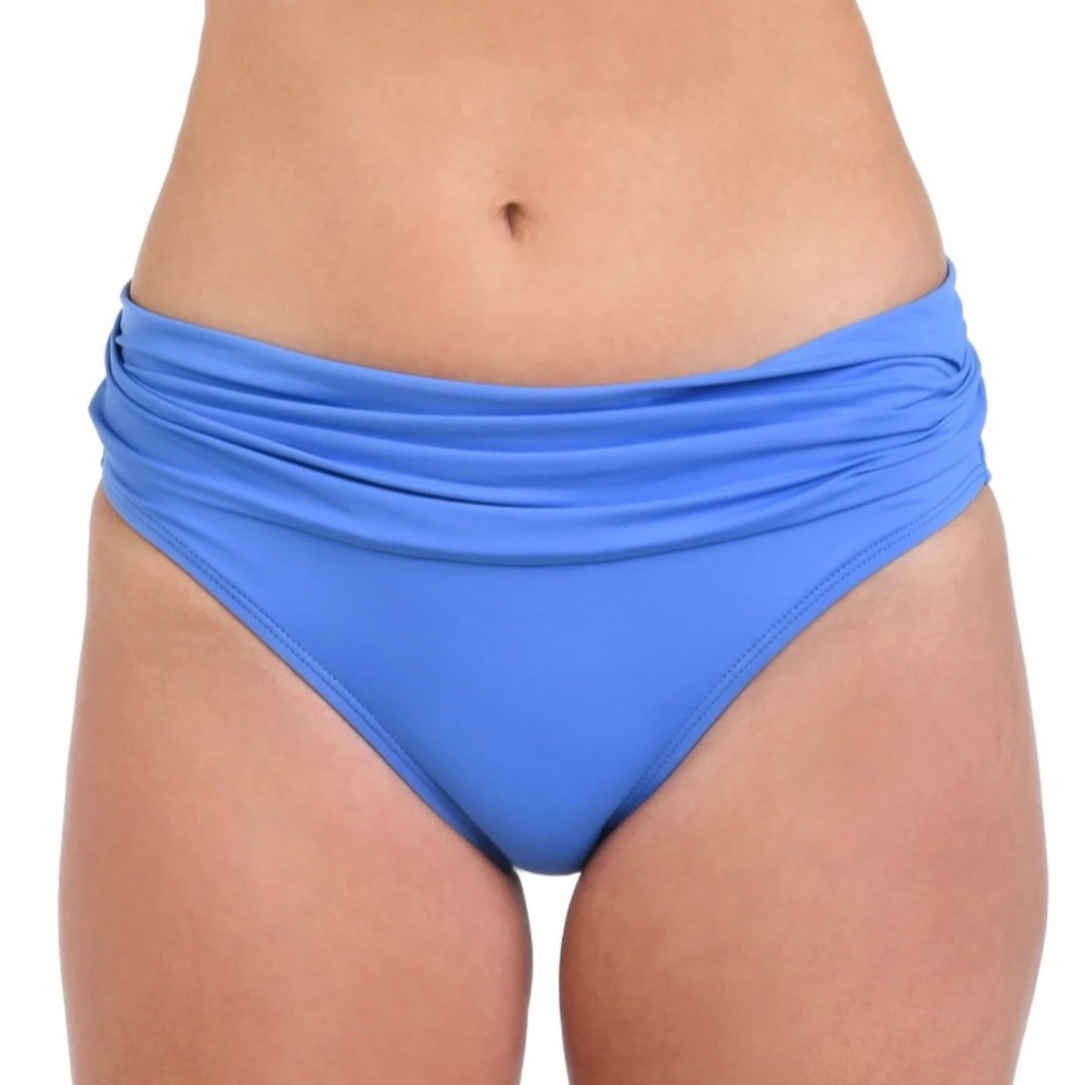 NWT La Blanca Ruched Hipster Swimsuit Bikini Bottoms